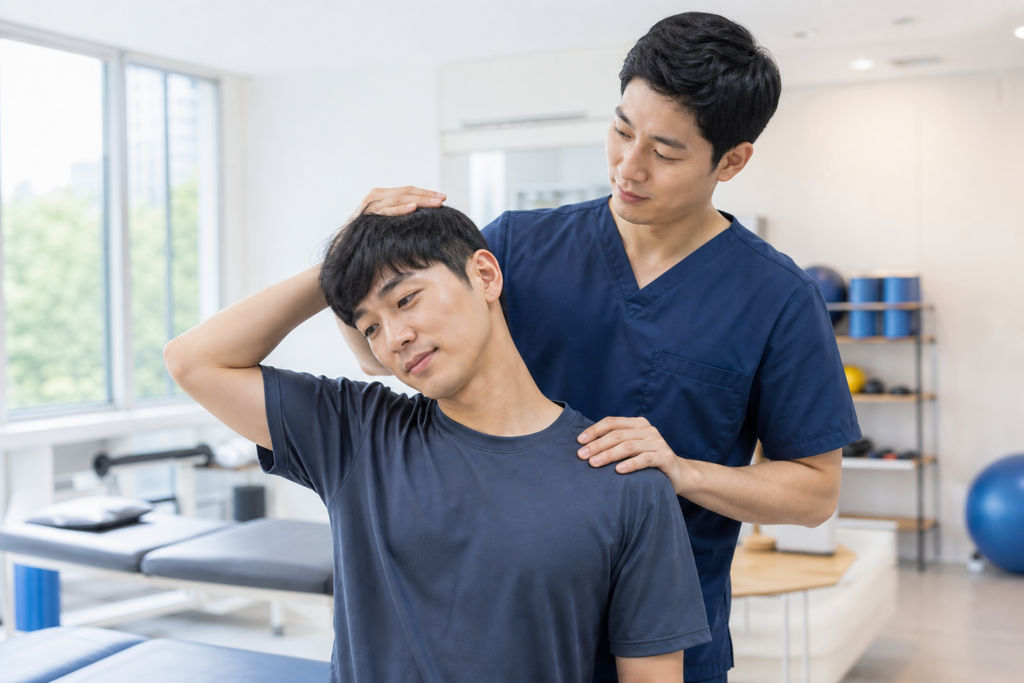 형사합의 상담을 진행하는 모습